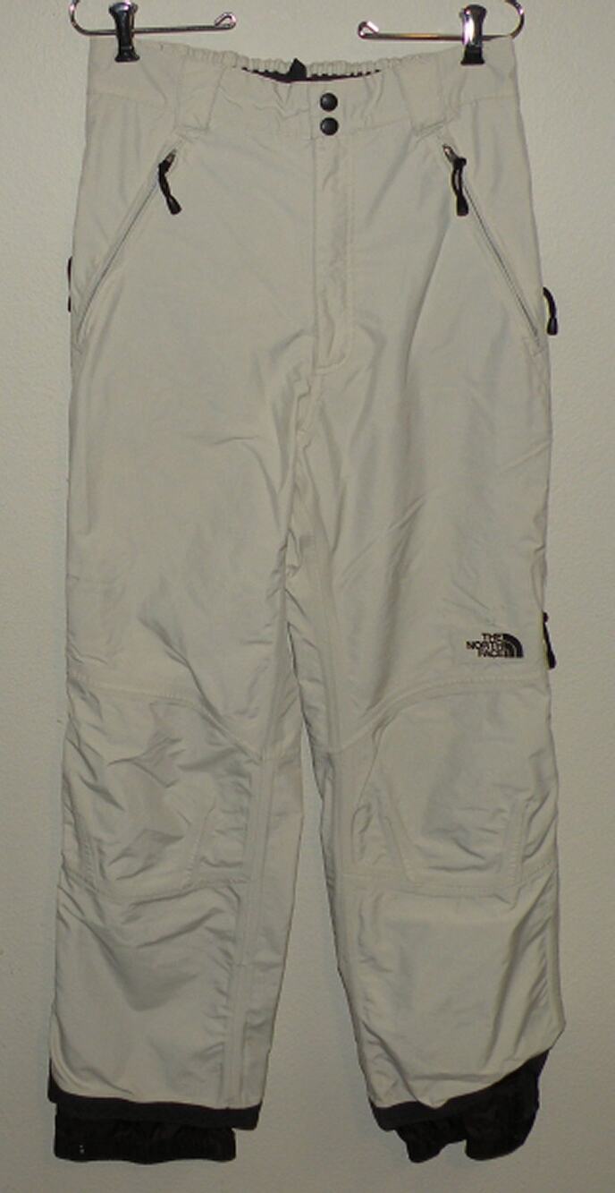 The North Face HyVent Men’s Medium Nylon Snow Ski Pants Off White